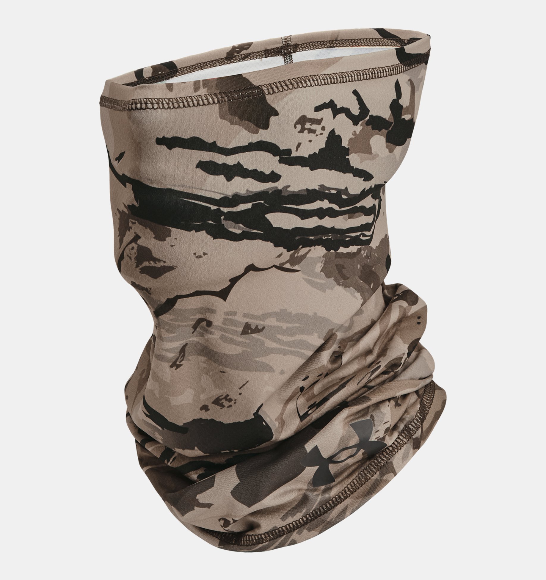 Under Armour UA Iso-Chill Neck Gaiter Face Mask Hiking Camo Green 1351476-940 
